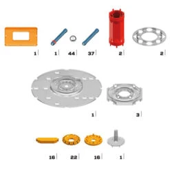 Geomag Mechanics – 146 Delig -Speelgoedwinkel geomag mechanics 146 delig 3