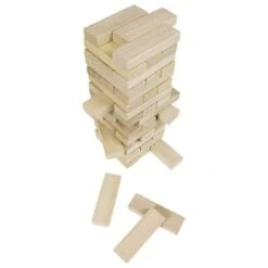 Goki HS530 Houten Wiebeltoren Jenga Toren -Speelgoedwinkel goki hs530 jenga houten toren