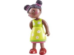 HABA Little Friends Poppenhuispop Naomi -Speelgoedwinkel haba 302801 little friends naomi 1 1
