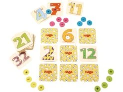 Cijfermonsters – Leerspel -Speelgoedwinkel haba leerspel cijfermonsters 1 1