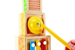 Stapelbare Muziekset – Hape Stacking Music Set 18 Stapelbare Muziekset – Hape Stacking Music Set -Speelgoedwinkel haoe e0336 stapelbare muziekset 8 scaled 1
