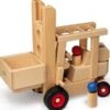 Houten Vorkheftruck Fagus -Speelgoedwinkel houten heftruck fagus 10.43