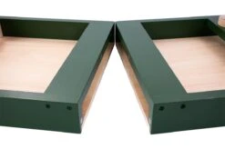 Houten Sjoelbak Junior Mini Sjoelbak 2dlg Groen Dino -Speelgoedwinkel houten sjoelbak mini thema dino 2 delige sjoelbak groen 3