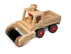 Houten Veegrol Voor Unimog Fagus -Speelgoedwinkel houten veegrol fagus 14.08 1 1
