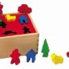 Houten Vormensorteerbox Figuren -Speelgoedwinkel houten vormen sorteerbox heros 11742