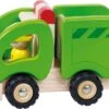 Houten Vuilniswagen -Speelgoedwinkel houten vuilniswagen pintoy 55964