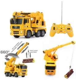 Jamara Radiografisch Bestuurbare Kraanwagen MAN Schaal 1 : 20 -Speelgoedwinkel jamara radiografisch bestuurbare kraanwagen man 1