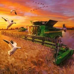 John Deere In Actie – Ravensburger – 3 X 49 Stukjes -Speelgoedwinkel john Deere in actie puzzel ravensburger 3