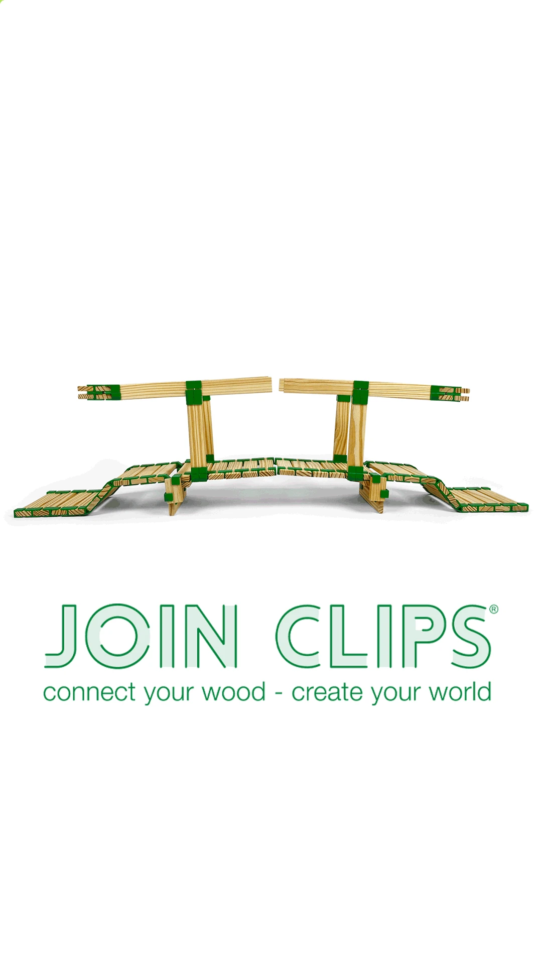 Kapla Join Clips Basic Set Home Edition JC200/40 4 Kapla Join Clips Basic Set Home Edition JC200/40 - Afbeelding 2