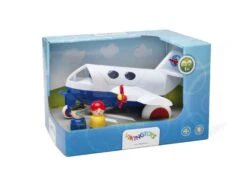 Jumbo Viking Airlines Vliegtuig Met 2 Speelfiguren -Speelgoedwinkel jumbo viking airlines vikingtoys 1274 2