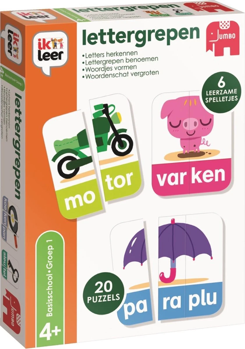 Jumbo 19569 Ik Leer Lettergrepen 3 Jumbo 19569 Ik Leer Lettergrepen