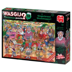 Jumbo 25017 Christmas Puzzle 18 2x Puzzel 1000pcs -Speelgoedwinkel jumbo wasgij 25017 puzzelkerst puzzel 2x1000 stukjes cristmas puzzle.png 1