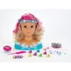 Kaphoofd Prinses Corali Mariella + Beautyset Klein 5398 -Speelgoedwinkel kapkop princess coralie blond blauw 5398 speelactief