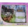 Kidsglobe 2 Paarden Met Ruiters En Accessoires