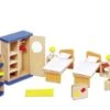 Meubelset Kinderkamer III -Speelgoedwinkel kinderkamer poppenhuis goki 51745