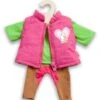 Paardrijd Outfit 3-delig Mt. 28 – 35 Cm. -Speelgoedwinkel kledingset pop pardrijden heless 1500 2500