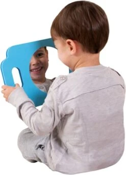 Edushape Kind-veilige Spiegel Set Van 4 -Speelgoedwinkel lach spiegel loewenherz e526040