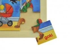 Houten Puzzel Zeeleven -Speelgoedwinkel legpuzzel goki 57744 1 1