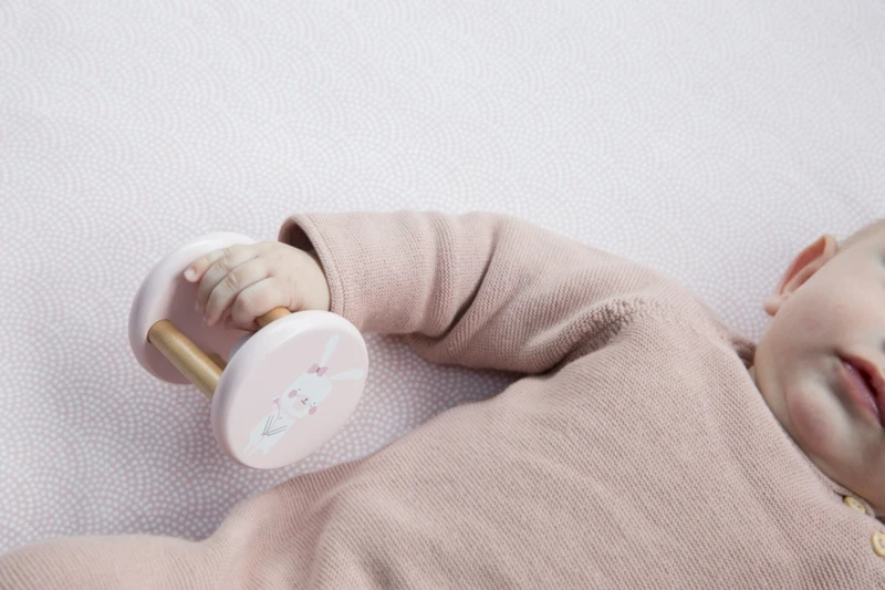 Little Dutch LD4404 Rammelaar Roller Rose 5 Little Dutch LD4404 Rammelaar Roller Rose - Afbeelding 3