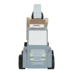 Little Dutch LD4453 Houten Autotransporter Blauw -Speelgoedwinkel little dutch 4453 autotransporter 5