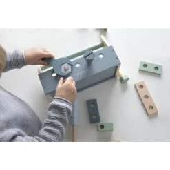 Little Dutch LD4434 Houten Gereedschapskist -Speelgoedwinkel little dutch houten gereedschapskist 2