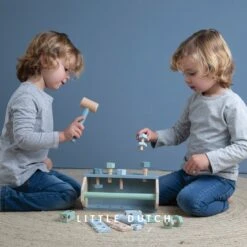 Little Dutch LD4434 Houten Gereedschapskist -Speelgoedwinkel little dutch houten gereedschapskist 4