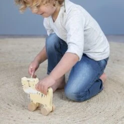 Little Dutch LD4451 Houten Trekdier Tijger -Speelgoedwinkel little dutch houten trekdier tijger 3