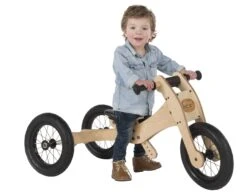 Trybike Brown – Houten 4-in-1 Loopfiets -Speelgoedwinkel loopfiets 4 in 1 trybike brown 5 scaled 1
