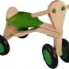 Van Dijk Toys Loopfiets Groen Berkenhout -Speelgoedwinkel loopfiets berken groen v.dijktoys