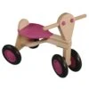 Van Dijk Toys Loopfiets Roze Berkenhout -Speelgoedwinkel loopfiets berken rose v.dijktoys