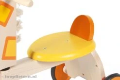 Loopfiets Giraffe -Speelgoedwinkel loopfiets giraffe houten 4wielen scratch 2