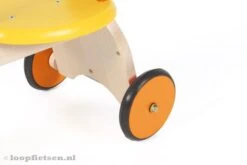Loopfiets Giraffe -Speelgoedwinkel loopfiets giraffe houten 4wielen scratch 3