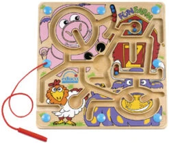 Magneetlabyrinth Dierentuin -Speelgoedwinkel magneetlabyrinth dierentuin 1