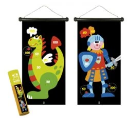 Scratch DARTS RIDDER/DRAAK Magnetisch Dartspel -Speelgoedwinkel magnetisch dartspel ridder draak scratch 6182002 1