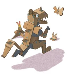 Makedo Explore-50 Gereedschapsset Voor Karton Kindergereedschap -Speelgoedwinkel makedo voorbeeld