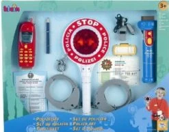 Politieset, 9-delig -Speelgoedwinkel politieset 9 delig theo klein 8850 1 1