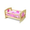 Pintoy Poppenbed Houten Schommelbed Rose -Speelgoedwinkel poppenbed schommelbed pintoy