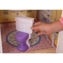 Poppenhuis / Barbiehuis Magnolia -Speelgoedwinkel poppenhuis barbiehuis magnolia kidkraft 65839 5