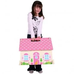 Poppenhuis Blossom Cottage -Speelgoedwinkel poppenhuis blossom cottage bigjigs jt123 3