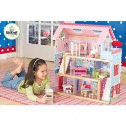 Poppenhuis Chelsea -Speelgoedwinkel poppenhuis chelsea kidkraft 65054 5