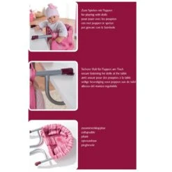 Poppenstoeltje – Tafelzitje 9 Poppenstoeltje – Tafelzitje -Speelgoedwinkel poppenstoeltje tafelzit gotz 3401578 1