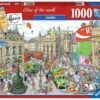 Ravensburger Puzzel Fleroux London 1000-stukjes -Speelgoedwinkel puzzel Fleroux London