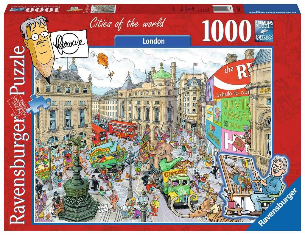 Ravensburger Puzzel Fleroux London 1000-stukjes 3 Ravensburger Puzzel Fleroux London 1000-stukjes