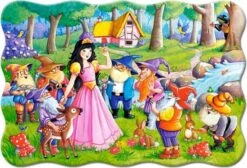 Snowwhite And The 7 Dwarfs – Castorland Puzzel 60 Stukjes -Speelgoedwinkel puzzel castorland snowwhite and the 7 dwarfs 1 1