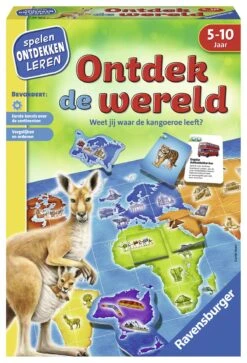 Ontdek De Wereld Kinderspel Ravensburger Spellen -Speelgoedwinkel ravensburger kinderspel ontdek de wereld 241637 2