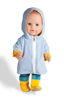 Regenjas “Maritiem” Maat 35 – 45 Cm. 12 Regenjas “Maritiem” Maat 35 – 45 Cm. -Speelgoedwinkel regenjas anorak pop heless 1525 2525 4 1