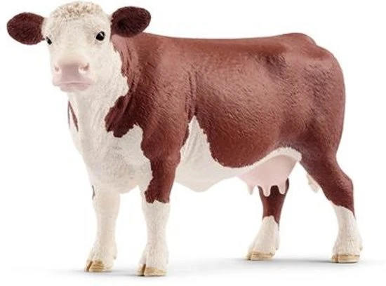 Schleich 13867 Hereford Koe Farm World 4 Schleich 13867 Hereford Koe Farm World - Afbeelding 2