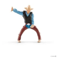 Schleich 41416 Western Cowboy In Het Zadel Farm World -Speelgoedwinkel schleich 41416 westerncowboy in het zadel 2