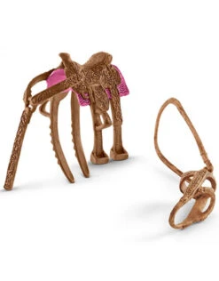 Schleich 41417 Barrel Racing Met Cowgirl FarmWorld -Speelgoedwinkel schleich 41417 barrel racing met cowgirl op rodeozadel 3