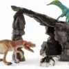 Schleich 41461 Dinoset Met Grot Dinosaurus -Speelgoedwinkel schleich 41461 dinogrot met hol
